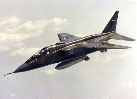 Jaguar Navy Fighter Jet on a carrier deck