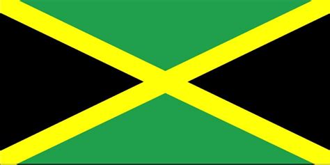 Jamaican Flag Printable Template