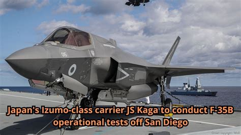 Japans F-35B Flight Tests On Izumo