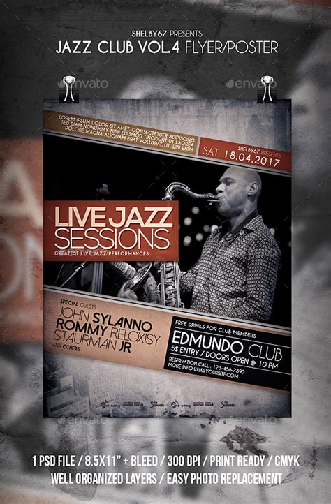 Jazz Club Flyer