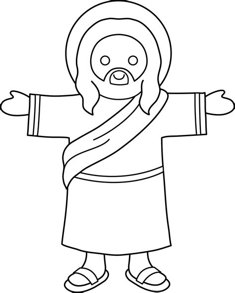 Jesus coloring pages for kids