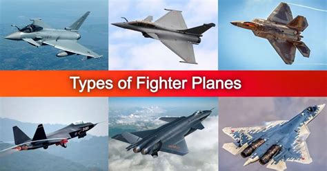 Types of Jet Fighters