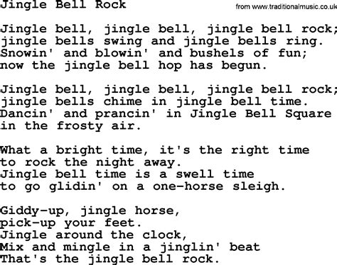 Jingle Bell Rock Song