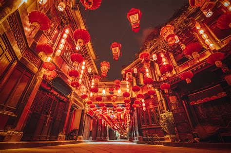 Jinli Street, a historic street in Chengdu