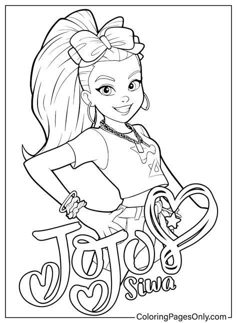 JoJo Siwa Coloring Book