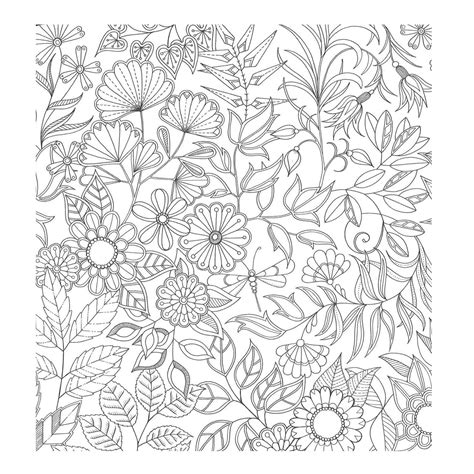 Johanna Basford Coloring Pages Secret Garden