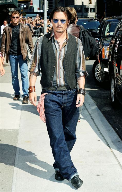 Johnny Depp's Casual Look