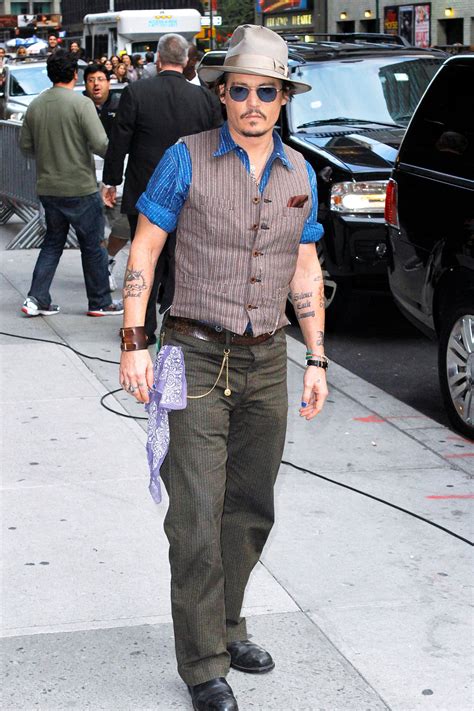 Johnny Depp's Formal Look