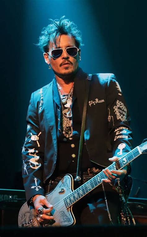 Johnny Depp's Rockstar Look