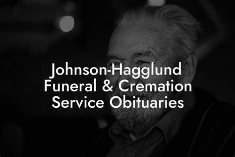 Johnson Hagglund Obituary