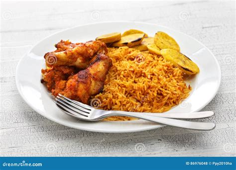 Jollof rice, a West African dish