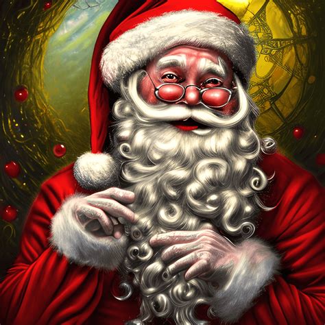 Jolly Old Santa Claus Timeless Image