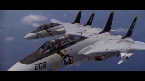 Jolly Rogers squadron F-14 Tomcat formation takeoff