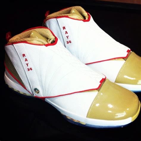 Air Jordan 16 Red/Gold