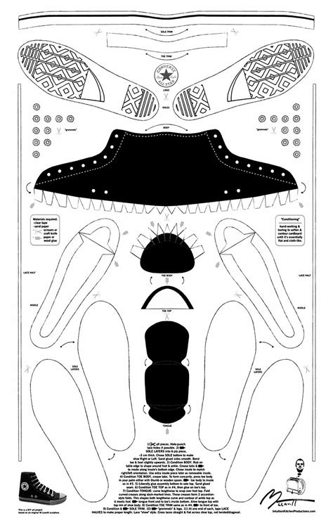 Jordan 4 Shoe Template Prototyping