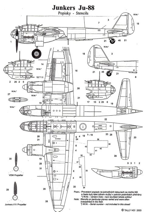 Ju 88 Technical Specifications