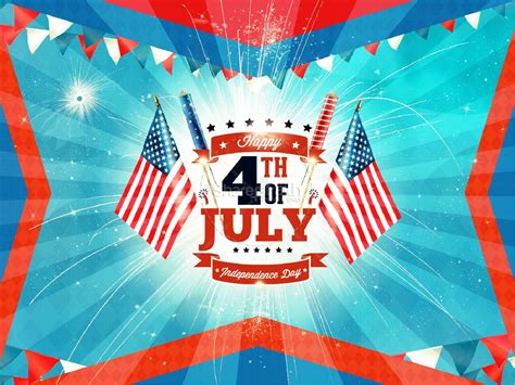 July 4th Powerpoint Clipart and Graphics