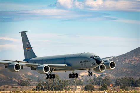 KC-135 Stratotanker Aircraft Refueling