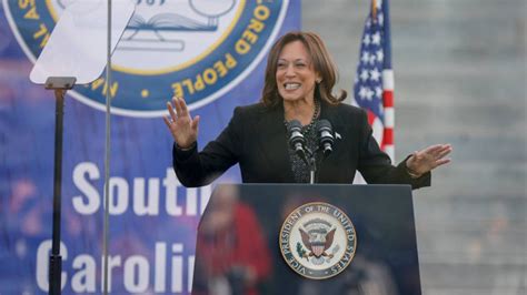 Kamala Harris on the campaign trail