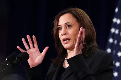 Kamala Harris at a Conference