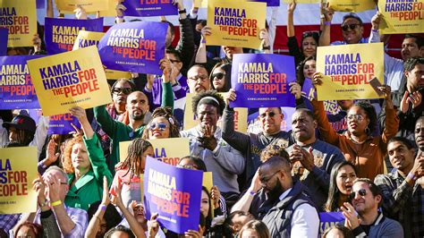 Kamala Harris with Supporters