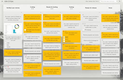 Kanban epic template example