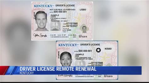 Kentucky Driver License Renewal Submission