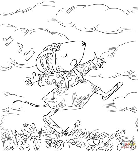 Kevin Henkes Coloring Page 8