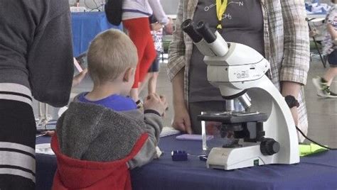 Kids enjoying air show activities