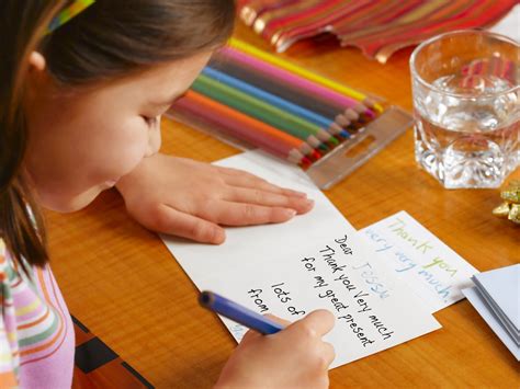 Kids Writing Letters Image