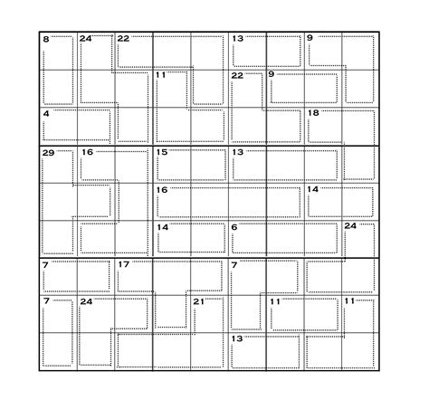 Killer Sudoku Printable Example