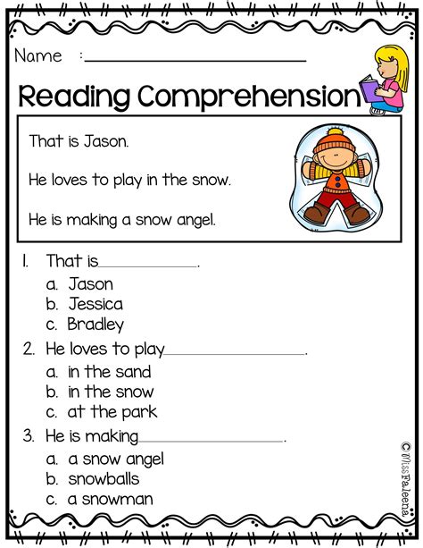 Kindergarten Reading Worksheets and Activities