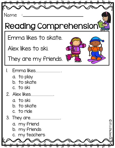 Kindergarten Reading Worksheets and Activities