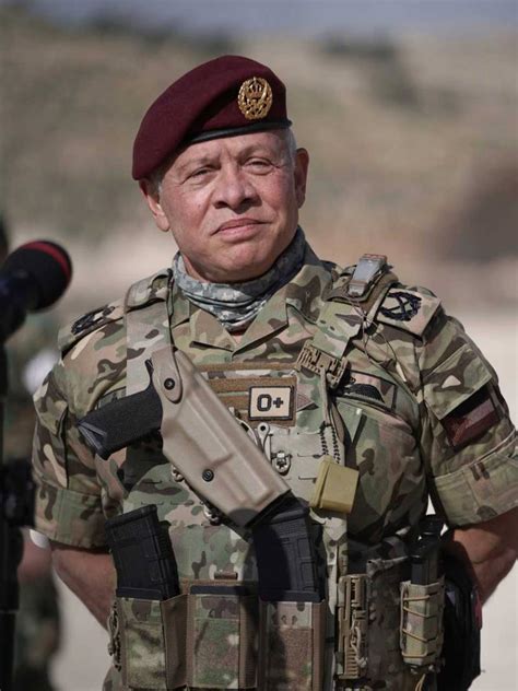 King Abdullah II Military Career