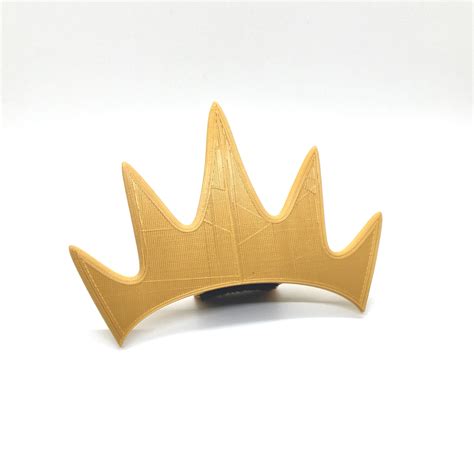 King Triton Crown Template Gold