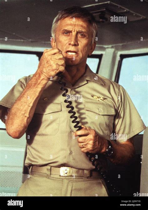 Kirk Douglas as Captain Matthew Yelland in The Final Countdown