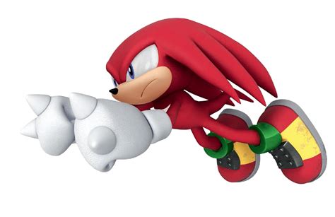 Knuckles the Echidna Gliding