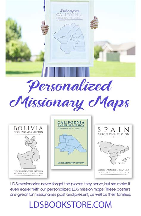 LDS Mission Maps Image 1