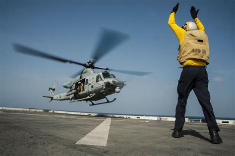 LPD 22 Flight Deck Operations