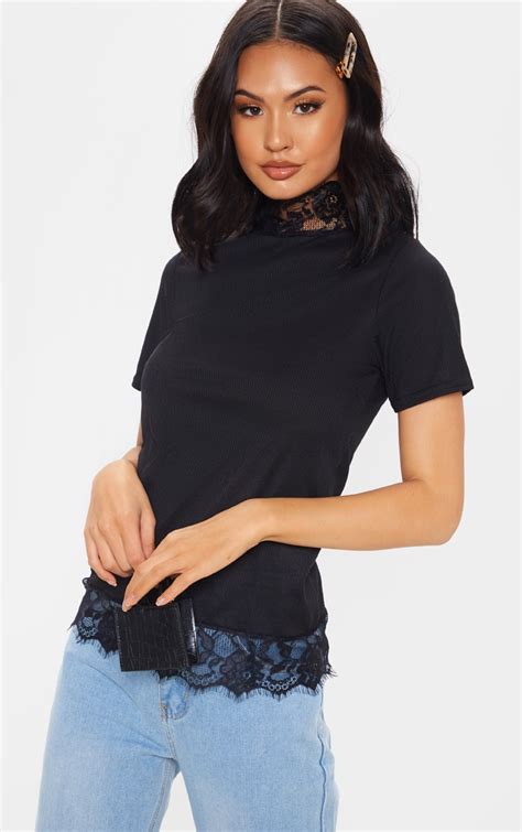 Lace Trim Tee