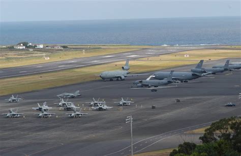 Maintenance facilities at Lajes Air Force Base