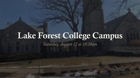 Lake Forest College Campus Events