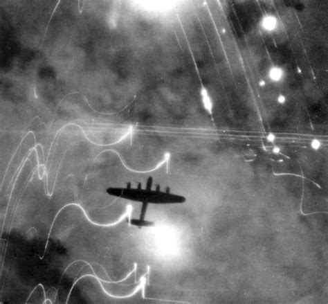 Lancaster Bomber Nighttime Operation