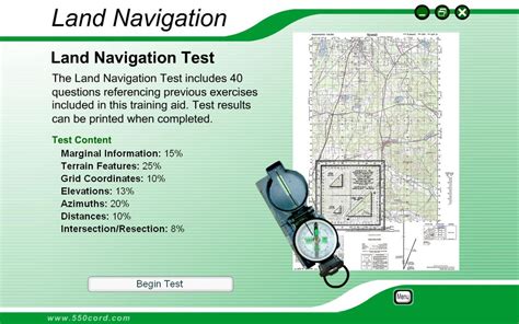 Land Navigation Test