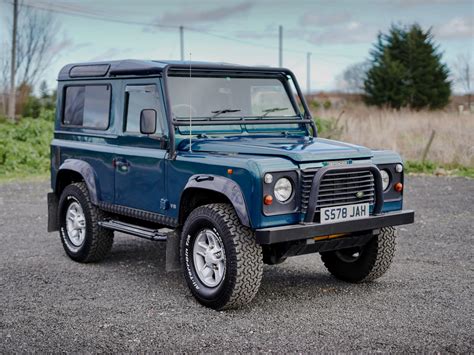 Land Rover Defender in the Mountains