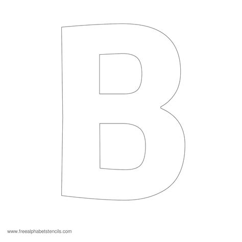 Gallery of Large Stencil Letters Printable Templates