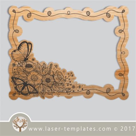 Laser Cut Picture Frame Template Design Ideas