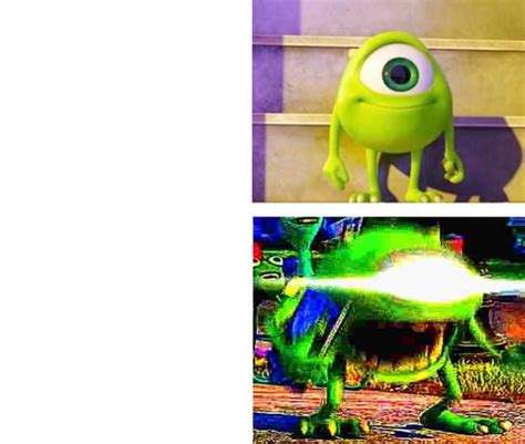 Laser Eyes Monster Meme