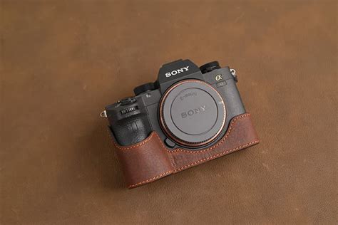 Leather Sony A7iii Skin