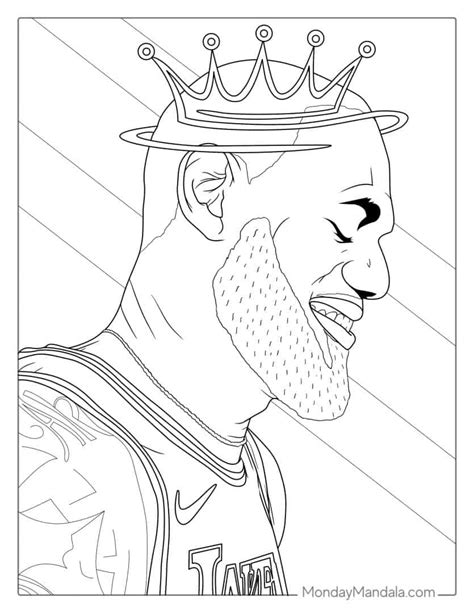 Lebron James Coloring Pages